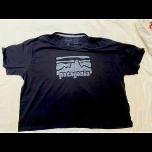 Patagonia crop tee, XL